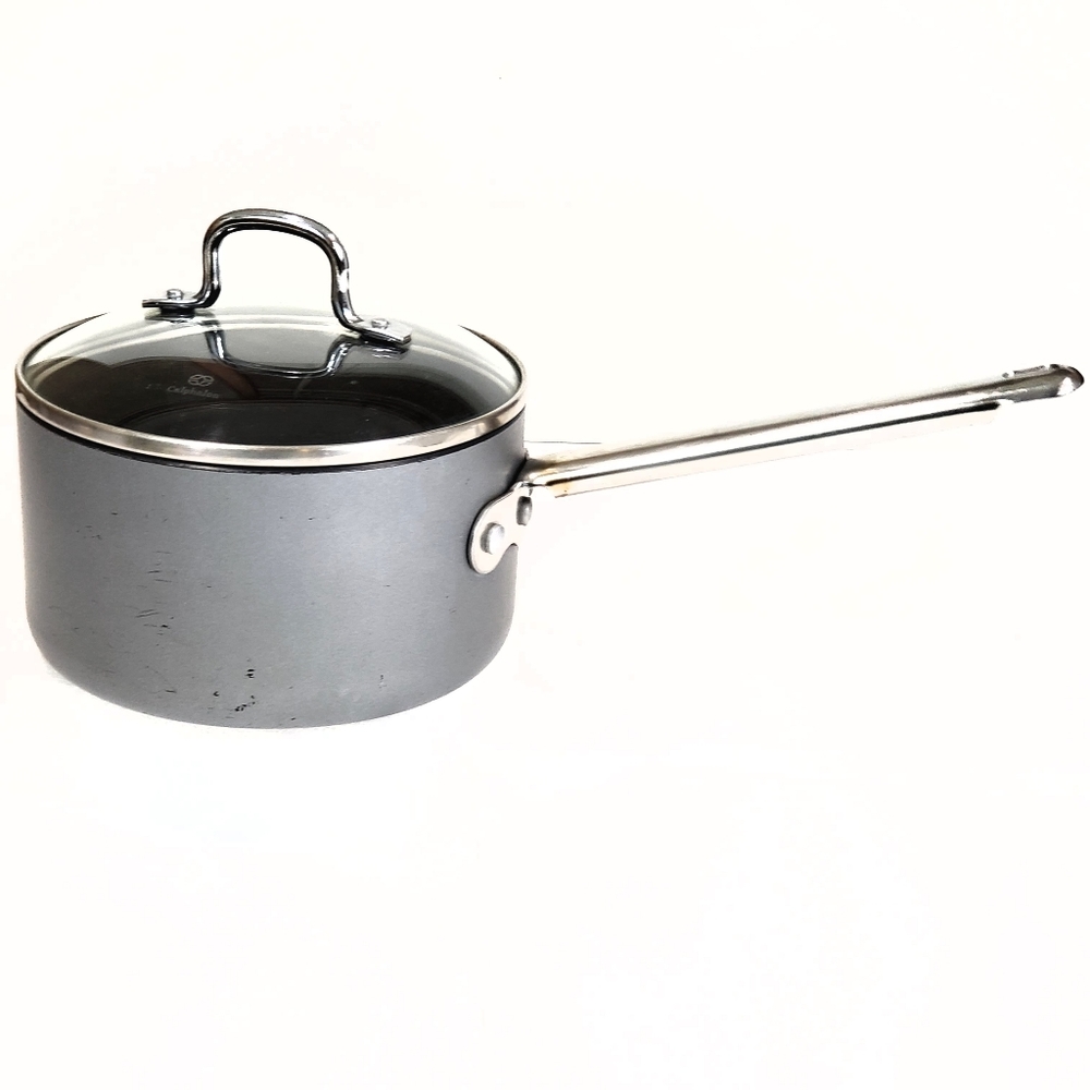 Calphalon 2 1/2qt Saucepan With Lid Grey 20449 - Picture 1 of 15